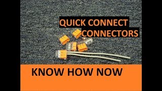 How to Use Push In Wire Connectors [upl. by Belen]