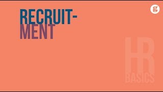 HR Basics Recruitment [upl. by Mercuri]