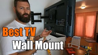 The Easiest Way To Mount A TV To A Wall  THE HANDYMAN [upl. by Gnuj]