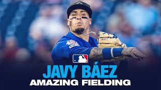 Javy Baez  El Mago in the field Fielding Highlights 2019 [upl. by Retsila847]