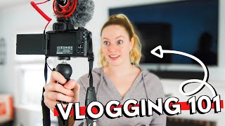 HOW TO VLOG For Beginners  Tips to make better vlogs amp become a SUCCESSFUL VLOGGER on YouTube [upl. by Marduk]