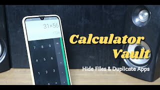 Calculator Vault Hide Files amp Duplicate Apps [upl. by Oinotnaocram]