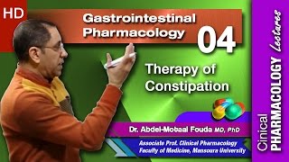 GIT Pharmacology Ar  04  Therapy of constipation [upl. by Philoo]