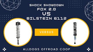 Shock Showdown Fox 20 vs Bilstein 6112 [upl. by Ennaeirb824]