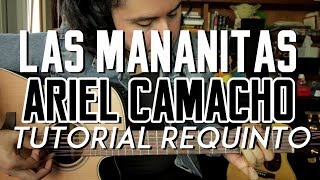 Las Mañanitas  estilo Ariel Camacho  Tutorial  REQUINTO  Como tocar en Guitarra [upl. by Adnilre]