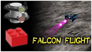 LEGO Star Wars The Complete Saga  FALCON FLIGHT  Minikits amp Red Power Brick [upl. by Kealey]