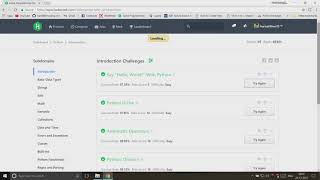 Solving HackerRank Python 3 Tutorial 1  Hello World [upl. by Silas898]