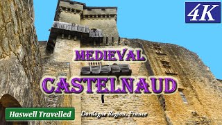 Inside Medieval Chateau de Castelnaud on Dordogne River  France 4K [upl. by Juxon34]