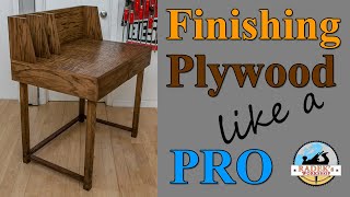 Finishing Plywood like a Pro [upl. by Malliw]