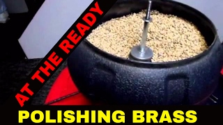 POLISHING BRASS HOW TO  WHATS NEEDED  RELOADING by At The Ready [upl. by Atiniuq]