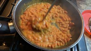 How to make Refried Beans from a can QUICK amp EASY [upl. by Leeth]