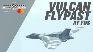 Vulcan Bombers stunning flying display at Goodwood [upl. by Iline]