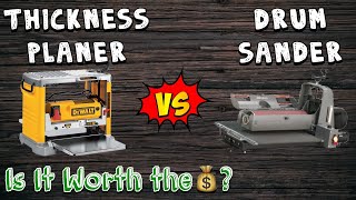 Planer vs Drum Sander [upl. by Eustashe819]