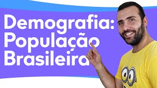 POPULAÇÃO BRASILEIRA CONCEITOS BÁSICOS  ESPAÇO POPULAÇÃO DENSIDADE DEMOGRÁFICA AULA DE GOGRAFIA [upl. by Daria366]