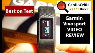 Garmin Vivosport Review  the best GPS featured fitness tracker of 2018 [upl. by Ahmad]