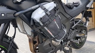 Versys 1000  SW Motech drybag 80 [upl. by Amlus]