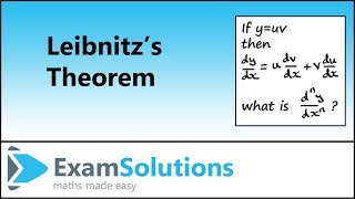 Leibnitzs Theorem  introduction  ExamSolutions [upl. by Eldora619]