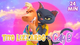 TITO LIZZARDO amp CATTY B🦖😻 DESDE ESA NOCHE Y OTRAS CANCIONES DE TITO amp CATTY COLECCION [upl. by Inirt]