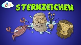 Horoskop Sternzeichen lernen für Kinder und Kleinkinder durch vorsprechen deutsch [upl. by Onida78]