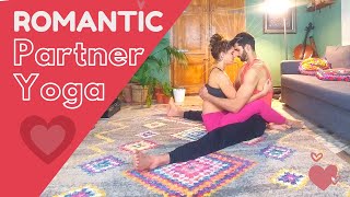 Romantic Partner Yoga for Couples [upl. by Allys]