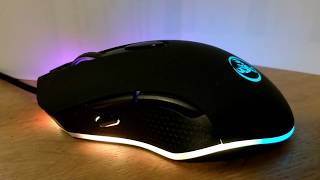 HXSJ S500 RGB Backlit Gaming Mouse 6 Buttons 4800DPI Optical USB Wired from Banggoodcom [upl. by Nidraj]