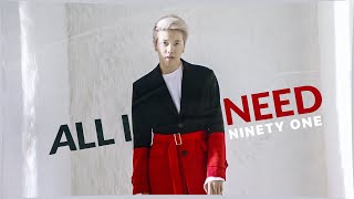 NINETY ONE  ALL I NEED  Official Music Video [upl. by Langley]