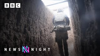 Inside Ukraine’s war frontlines against Russia in Donbas  BBC Newsnight [upl. by Ibor]