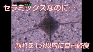 【NIMS WEEK 2018直前】亀裂を自分で修復するセラミックス Selfhealing structural ceramics [upl. by Kirschner]