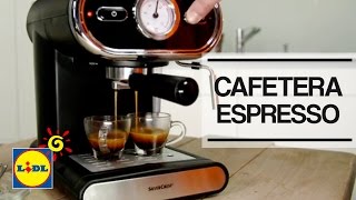 Cafetera Espresso  Lidl España [upl. by Marni]