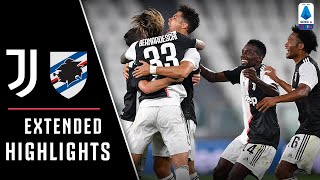 Juventus 20 Sampdoria  Juve Claim Ninth Straight Serie A Title  EXTENDED Highlights [upl. by Nauqram]