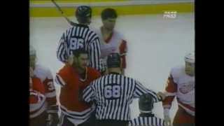 Greatest hockey sucker punch EVER  MUST SEE [upl. by Boarer]