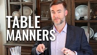 Table Manners 101 Basic Dining Etiquette [upl. by Darnall355]