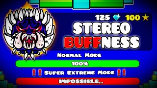 Stereo Madness BUT its BUFFED to the MAX  Geometry Dash [upl. by Palecek]