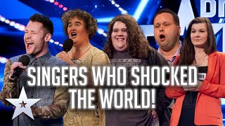 SINGERS WHO SHOCKED THE WORLD  Britains Got Talent [upl. by Bille617]