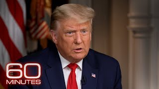 President Donald Trump The 60 Minutes 2020 Election Interview [upl. by Zohar712]