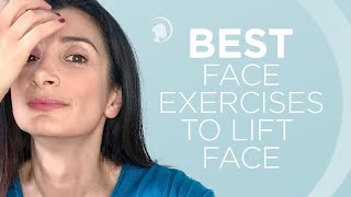 Two Best Face Exercises To Tighten And Lift Face [upl. by Arza]