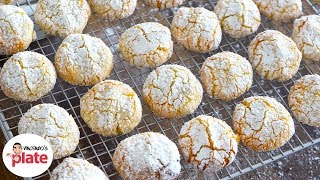 AMARETTI BISCUITS  How to Make Almond Amaretti Cookies [upl. by Perlman]