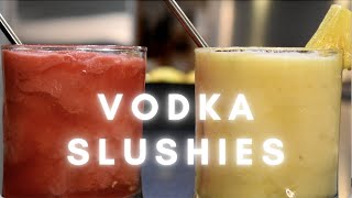 FROZEN VODKA SLUSHY RECIPE  Callan Cooks [upl. by Annod]