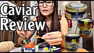 First time to taste Caviar  Caviar Review [upl. by Milan]