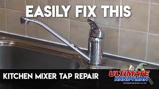 Kitchen mixer tap repair [upl. by Eisnyl]