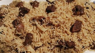 JINSI YA KUPIKA PILAU TAMU YA NYAMA YA NGOMBEBEEF PILAU [upl. by Adolphus]