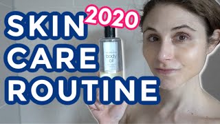 Dermatologists skin care routine AM amp PM 2020 Dr Dray [upl. by Gilda]