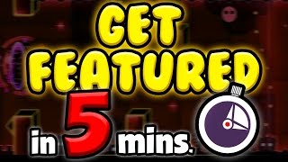 HOW to BUILD a FEATURED LEVEL in 5 MINUTES [upl. by Suired]