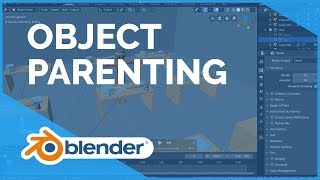 Parenting  Blender 280 Fundamentals [upl. by Isied]