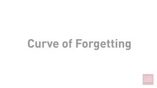 Academic Success the Curve of Forgetting [upl. by Nesrac]