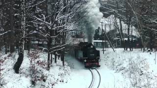 Winterreise unter Volldampf  Zittauer Schmalspurbahn [upl. by Anyahs]