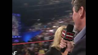 Trish stratus amp Vince McMahon kiss [upl. by Nnyledam]