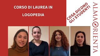 Laurea in Logopedia  Cosa dicono gli studenti [upl. by Eniahpets]