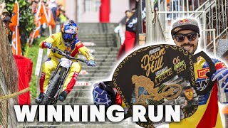 Sketchy Urban Downhill Race Run  Marcelo Gutierrez Winning Run in Manizales [upl. by Culberson]