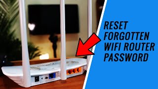 How to Reset Forgotten WiFi Router Password [upl. by Eimerej]